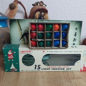 Crescent Festive Multicolor Indoor Light Set